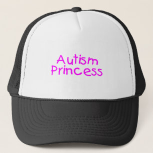 Autism Princess (roze) Trucker Pet