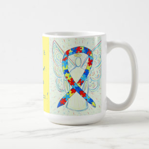 Autism Puzzle Awareness Ribbon Angel Mok