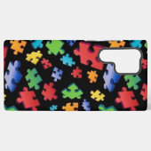 Autism Puzzle Pieces Samsung Galaxy Hoesje (Achterkant horizontaal)