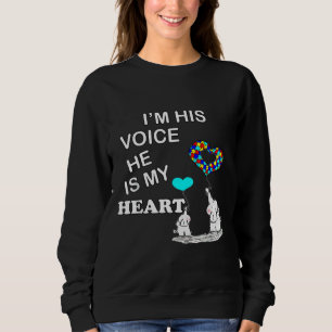 Autism Quote I m zijne Voice Support & amp Awarene Trui