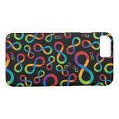 Autism Rainbow Infinity Neurodiversity Case-Mate iPhone Case (Achterkant (Horizontaal))