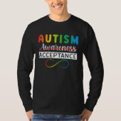 Autism Red Instead Acceptance Not Awareness Autism T-shirt (Voorkant)