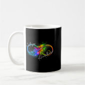 Autism Red Instead Infinity Symbol Autistic Accept Koffiemok (Links)