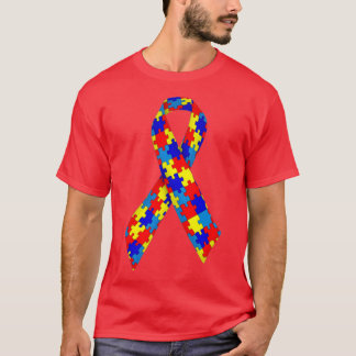 Autism Ribbon Autisme Awareness Day T-shirt