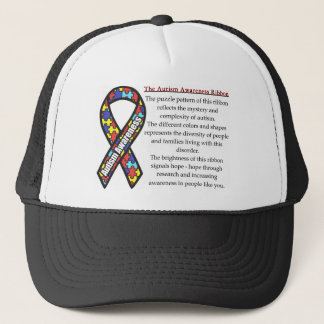 Autism Ribbon betekenis Trucker Pet