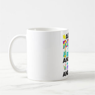 Autism Rocks and Rolls Funny Autism Awareness Mont Koffiemok