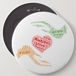 Autism-Round Button