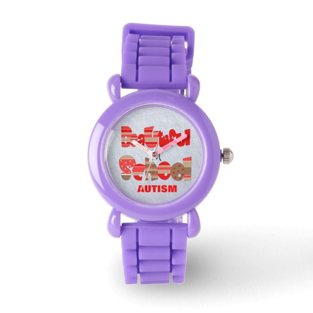Autism School#4 Watch Horloge (Voorkant)