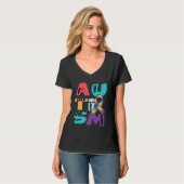 Autism See The Able Not The Label Mother s Day T-shirt (Voorkant volledig)