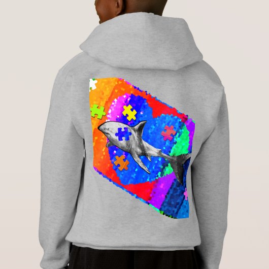 Autism Shark (Achterkant)