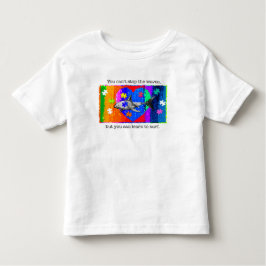 Autism Shark 2T WHITE Kinder Shirts