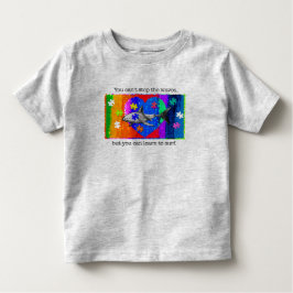 Autism Shark 4T GREY Kinder Shirts
