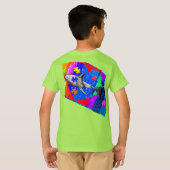 Autism Shark T-shirt (Achterkant volledig)