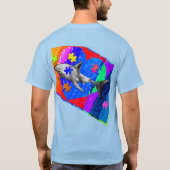 Autism Shark T-shirt (Achterkant)