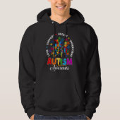 Autism Shirt Love Accept Support Autistic Autism A (Voorkant)