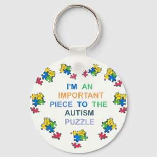 Autism-Sleutelhanger Sleutelhanger