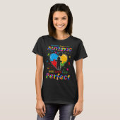 Autism Society zegt dat ik Autistic God zegt dat i T-shirt (Voorkant volledig)