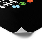 Autism Son Daughter Au-some Kind Society Poster (Hoek)