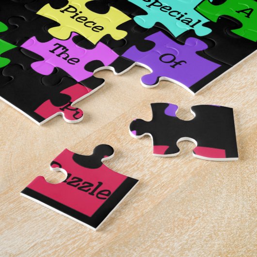 Autism Special Piece Puzzle Legpuzzel (Zijkant)