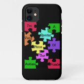 Autism Special Puzzle Piece iPhone 5 Hoesje (Achterkant)