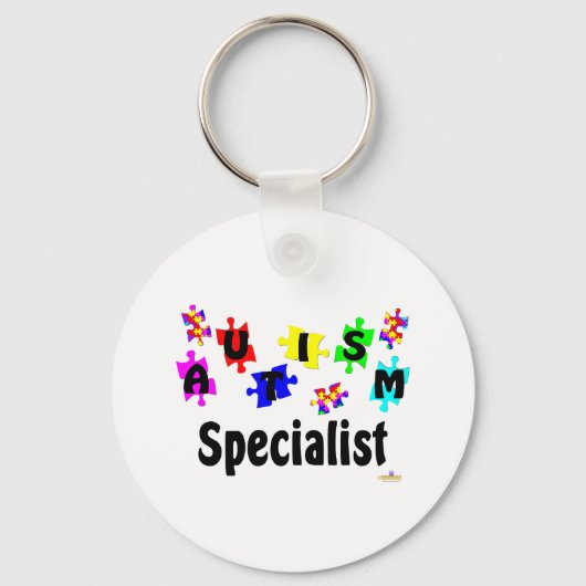 Autism Specialist Sleutelhanger (Voorkant)