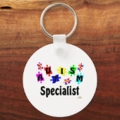 Autism Specialist Sleutelhanger (Voorkant)