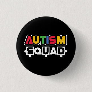 Autism Squad Ronde Button 3,2 Cm