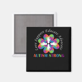 AUTISM STRONG Hands Autisme Magneet (Voorkant / Achterkant)