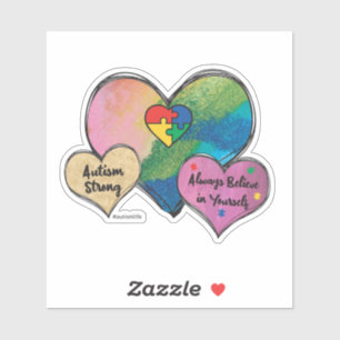 Autism Strong Sticker