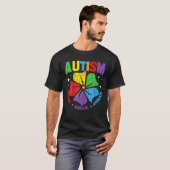 Autism Support Kids For Mom Dad Autism Awareness T-shirt (Voorkant volledig)