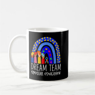 Autism Teacher Dream Team Special Education Rainbo Koffiemok