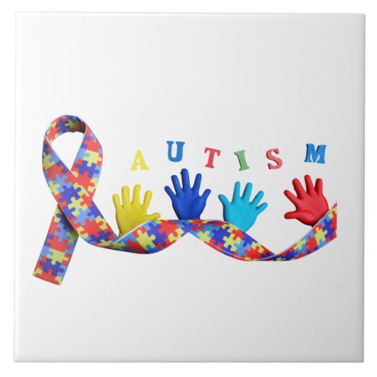 Autism Tegeltje (Voorkant)