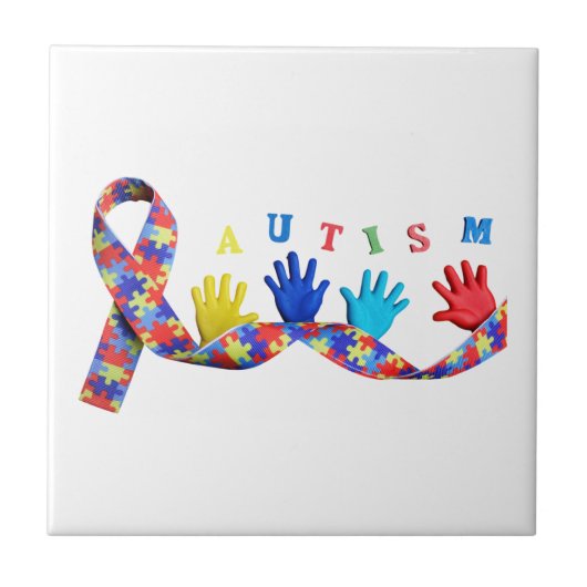 Autism Tegeltje (Voorkant)