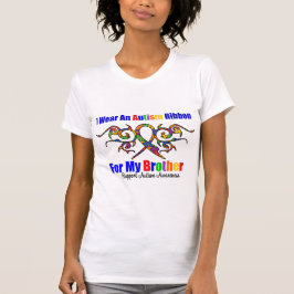 Autism Tribal Ribbon Brother T-shirt