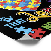 Autism vertelde me dat liefde geen woorden nodig h poster (Hoek)