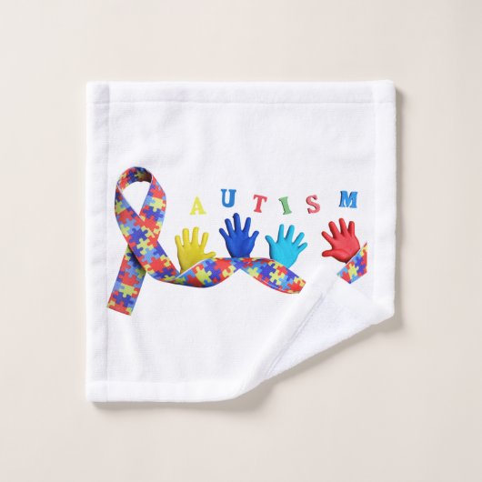 Autism Washandje (Wasdoekje)