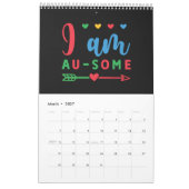 Autism Wise Words Kalender (Mar 2027)