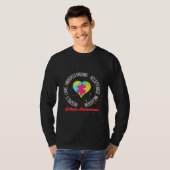 Autism Women Men Respect Love Support Autism Aware T-shirt (Voorkant volledig)