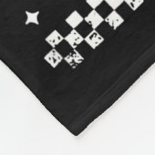 Autism World Tour Autism Awareness (on Back)  Fleece Deken (Hoek)