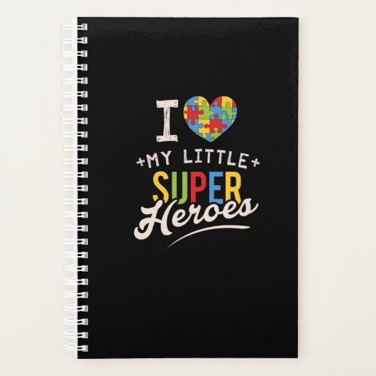 Autismand voor leraar speciaal onderwijs planner (Voorkant)