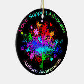 Autismboom in spectrum keramisch ornament (Rechts)