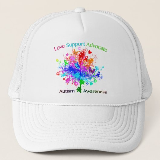 Autismboom in spectrum trucker pet (Voorkant)