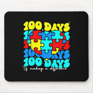 Autisme 100 dagen 100ste dag van de schoolleraar A Muismat