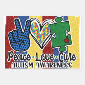 Autisme 19-inch x 29-inch vellen op papier (Voorkant)