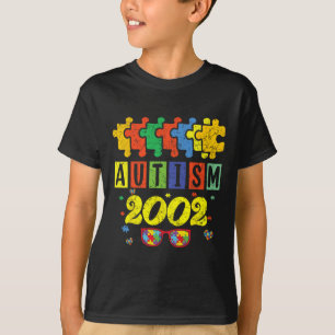 Autisme 2002 22e verjaardag Zonnebloem Autisme Awa T-shirt