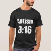 Autisme 316 t-shirt (Voorkant)