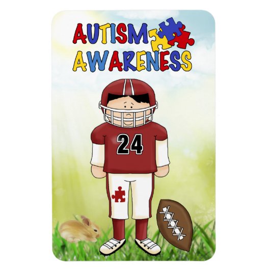 Autisme #3 Magnet Magneet (Verticaal)