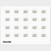 Autisme 3 ronde sticker (Vel)