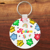 autisme (3 sleutelhanger (Voorkant)