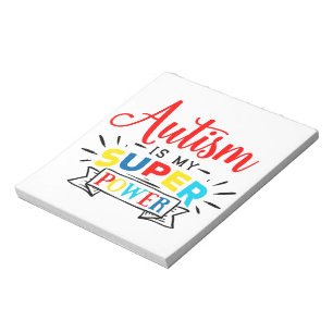 Autisme 5,5-inch x 6-inch laptop - 40 pagina's notitieblok